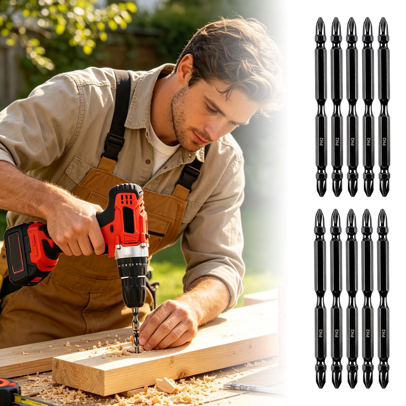 End Mill Set - Punte magnetiche per trapano, kit di