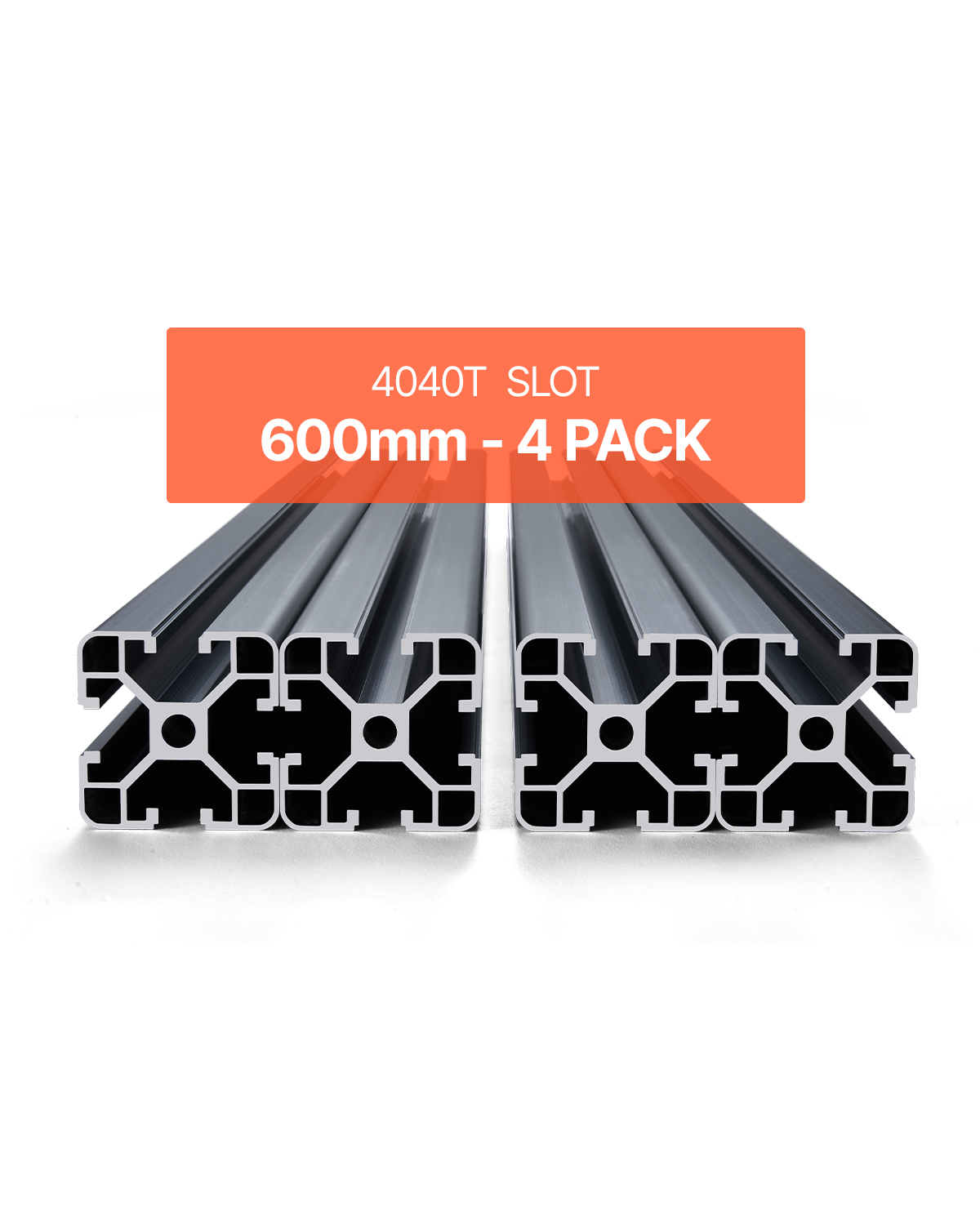 Aluminium Extrusion - SucceBuy 4 Pezzi Profilo in Alluminio