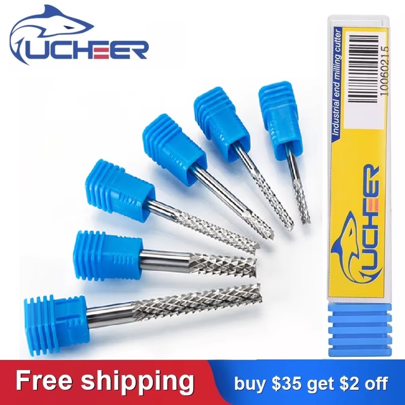 End Mill Set - UCHEER Fresa per mais in metallo