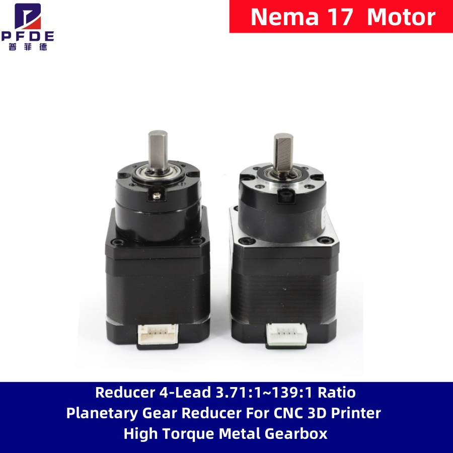 Stepper Motor Nema17 - Nuovo Riduttore Planetario Nema 17 per