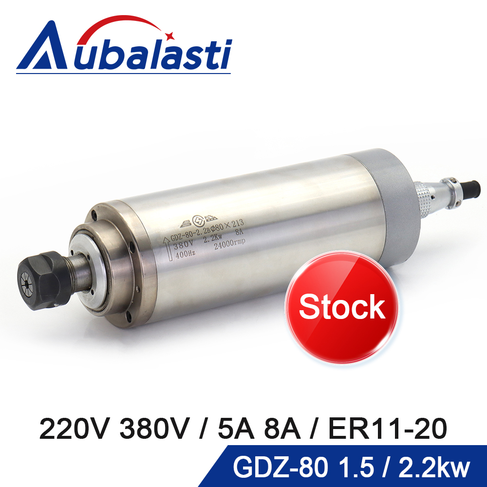 Water Cooled Spindle - Motore Mandrino Raffreddato ad Acqua Aubalasti