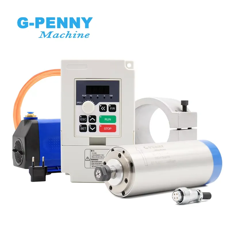 Water Cooled Spindle - Mandrino raffreddato ad acqua Gpenny 1.5kw