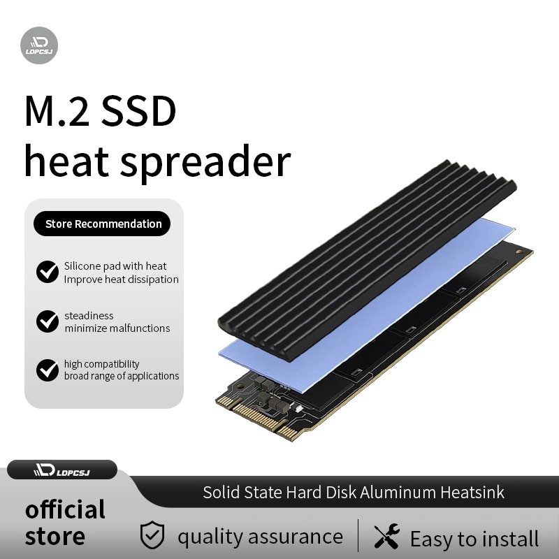 Aluminium Extrusion - Dissipatore di calore SSD M.2, radiatore