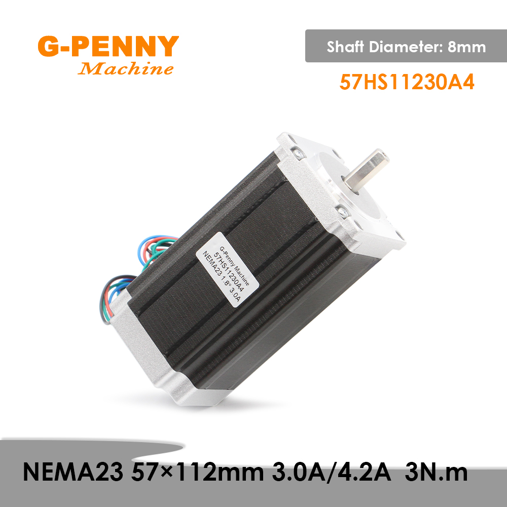 NEMA23 57x112mm 3Nm motore pas - Nema23 Stepper recensione e prezzo