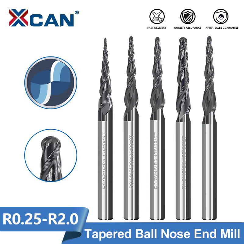Fresa XCAN 2 flauto naso a sfe - End Mill Set recensione e prezzo