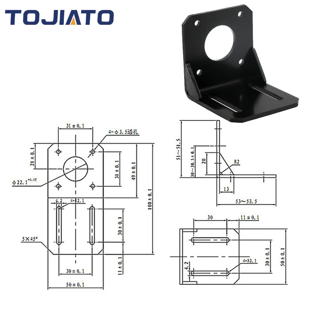 Nema17 Nema23 Base di montaggi - Stepper Motor Nema17 recensione e prezzo