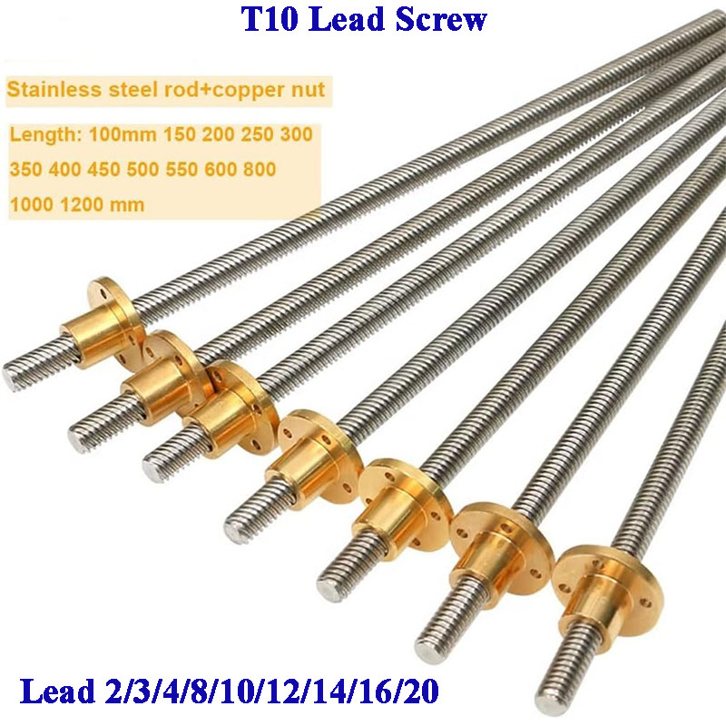 Vite trapezoidale T10 in accia - Lead Screw 8Mm recensione e prezzo