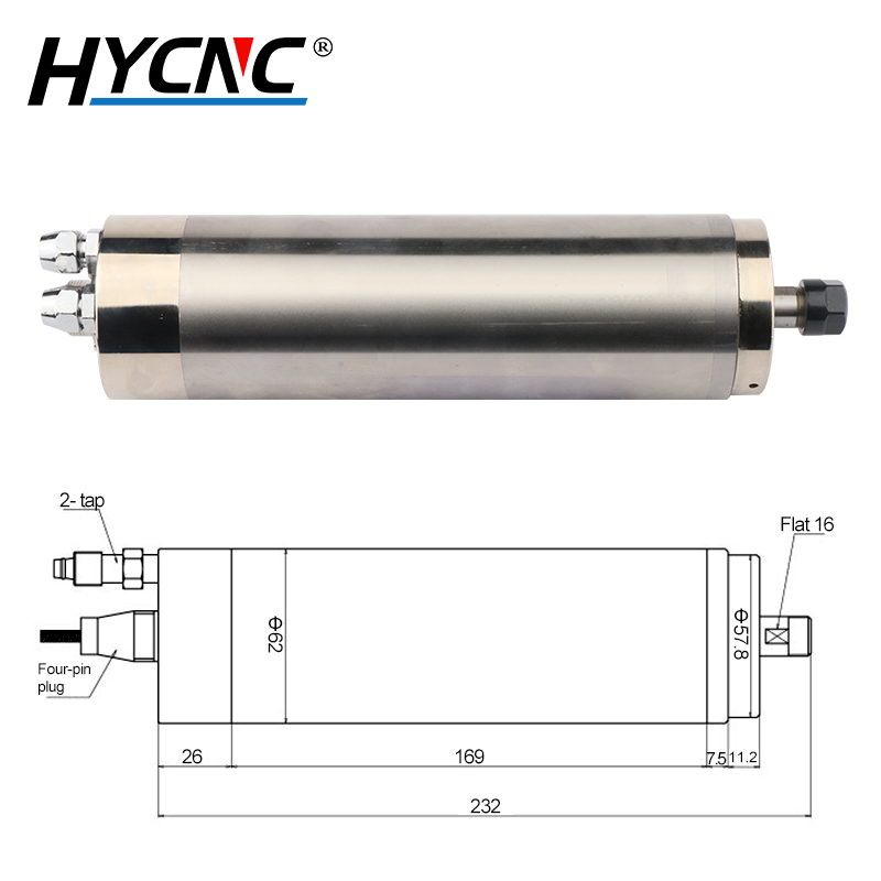 Fresatrice CNC GDZ-26 Motore m - Water Cooled Spindle recensione e prezzo