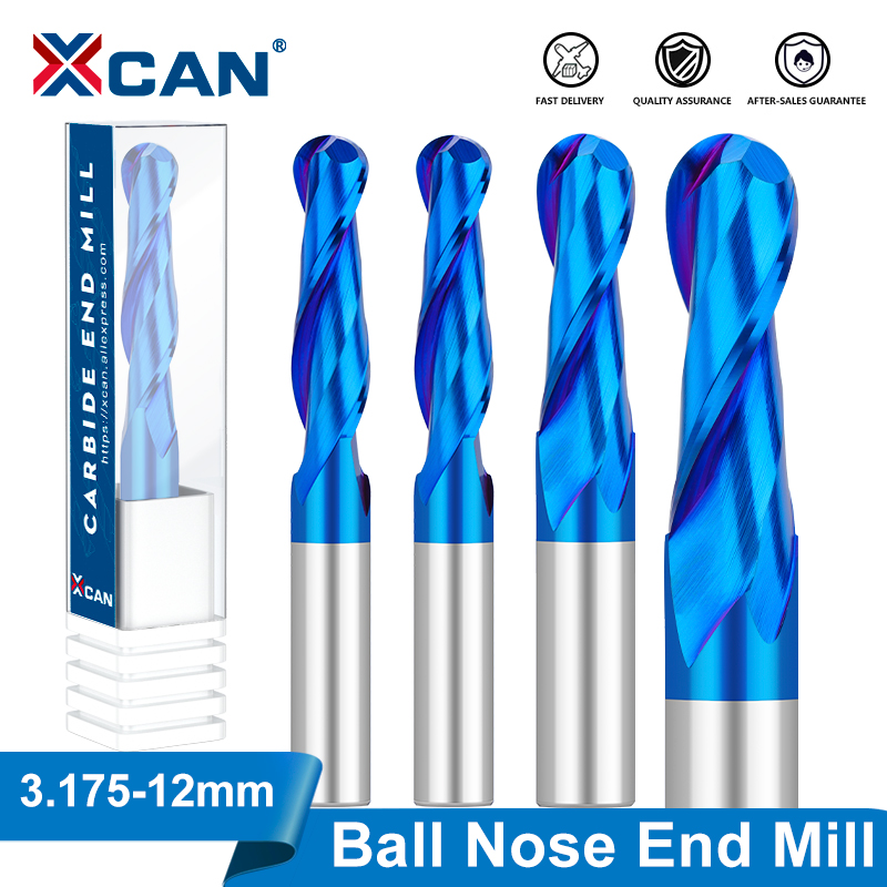 XCAN Ball Nose End Mill 3.175  - End Mill Set recensione e prezzo