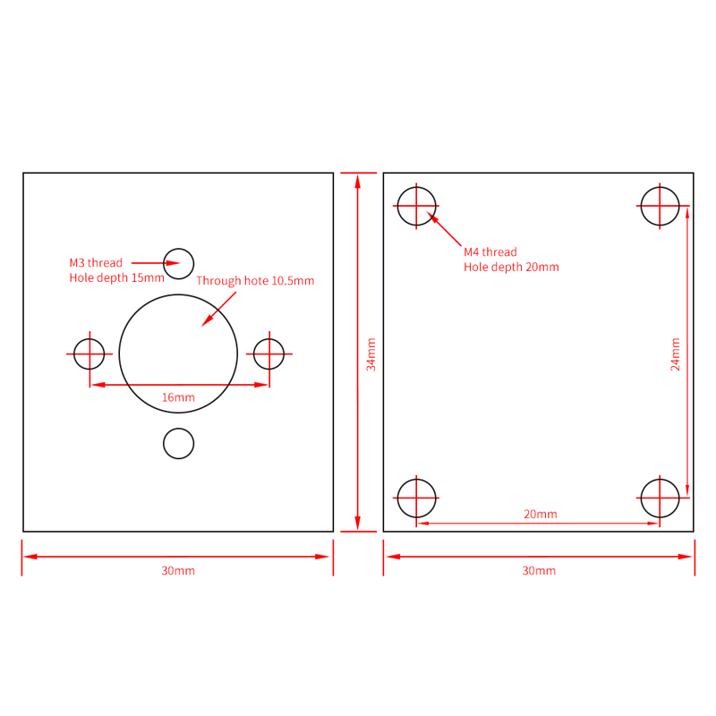 Dadi trapezoidali T8 Alloggiam - Lead Screw 8Mm recensione e prezzo