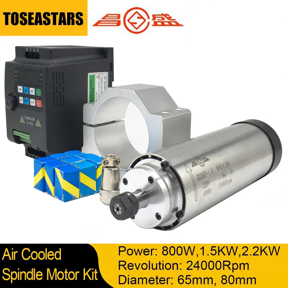 Motore per mandrino raffreddat - Water Cooled Spindle recensione e prezzo
